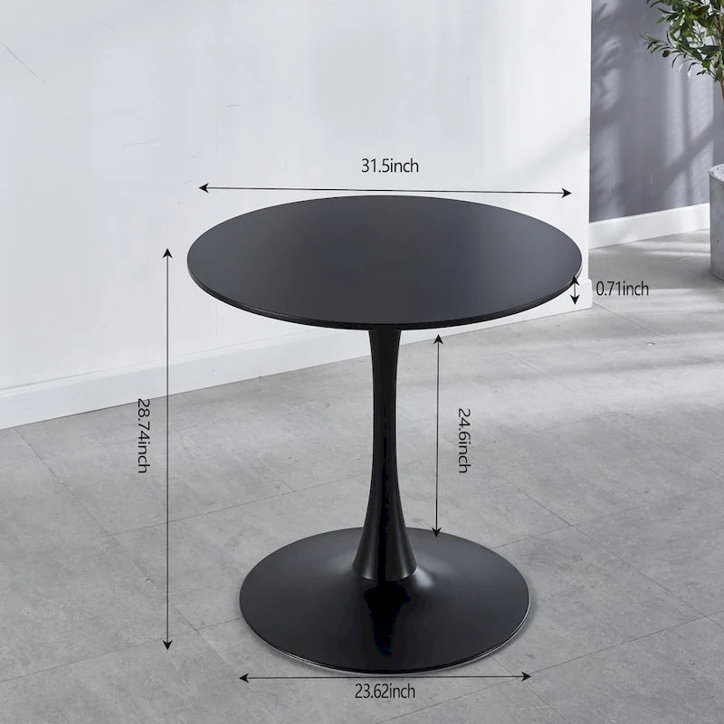 Ensemble table et salle à manger de cuisine moderne 5 pièces pour 4 à 6 personnes