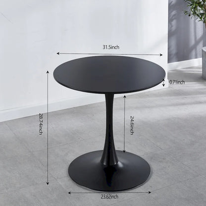 Ensemble table et salle à manger de cuisine moderne 5 pièces pour 4 à 6 personnes