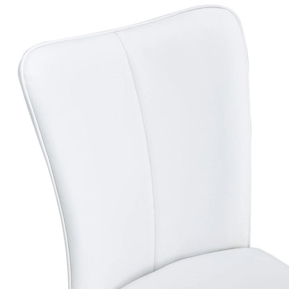 Ensemble de 4 chaises de salle à manger minimalistes modernes en cuir PU