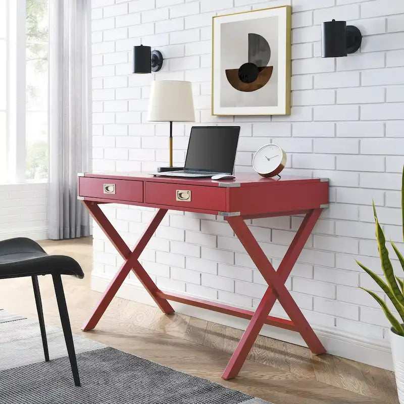 Bureau d'ordinateur avec rangement, bureau en bois massif avec tiroirs, table d'étude moderne pour bureau à domicile, petit espace d'écriture
