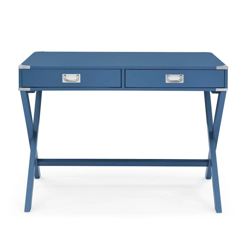 Bureau d'ordinateur avec rangement, bureau en bois massif avec tiroirs, table d'étude moderne pour bureau à domicile, petit espace d'écriture