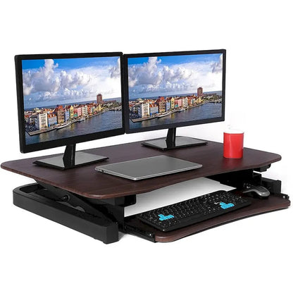 Rehausseur de bureau électrique réglable en hauteur ApexDesk ​​série ZT