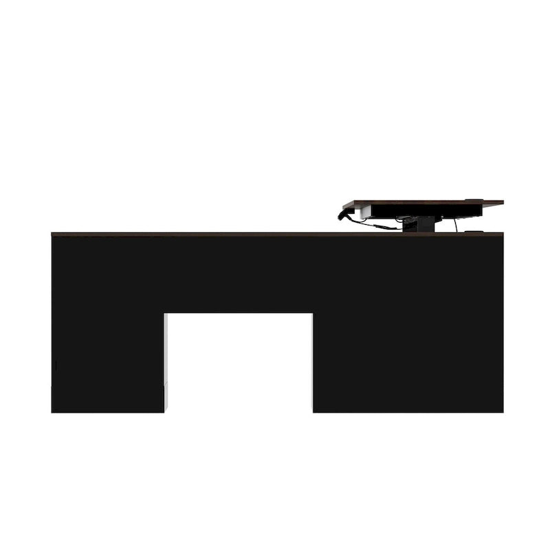 Bureau ergonomique réglable en hauteur avec rangement