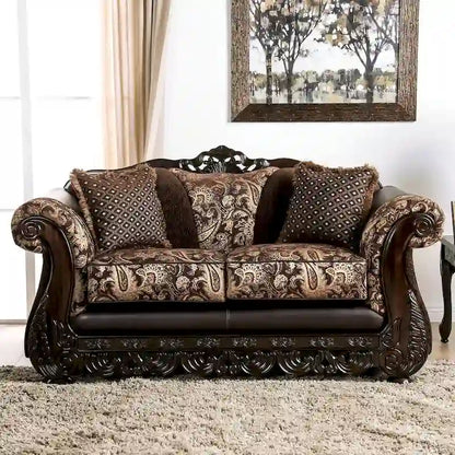Ensemble de salon traditionnel marron 2 pièces Gracewood Hollow Dayaram