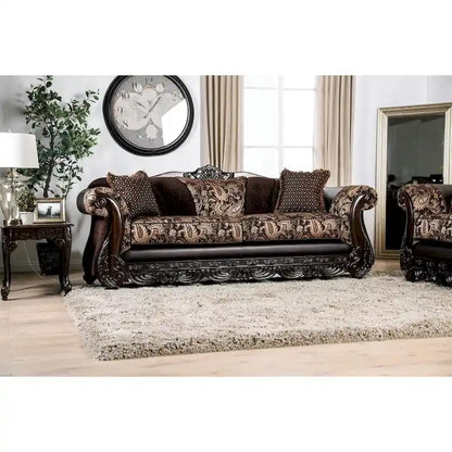 Ensemble de salon traditionnel marron 2 pièces Gracewood Hollow Dayaram