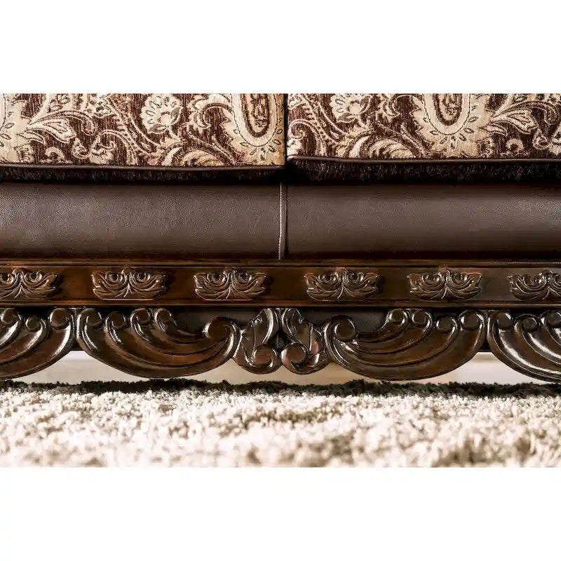 Ensemble de salon traditionnel marron 2 pièces Gracewood Hollow Dayaram