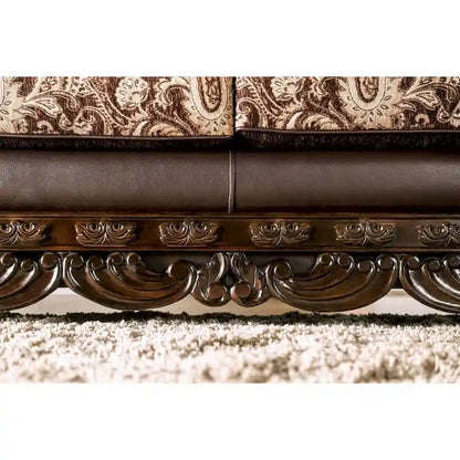 Ensemble de salon traditionnel marron 2 pièces Gracewood Hollow Dayaram