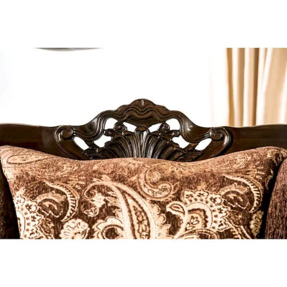 Ensemble de salon traditionnel marron 2 pièces Gracewood Hollow Dayaram