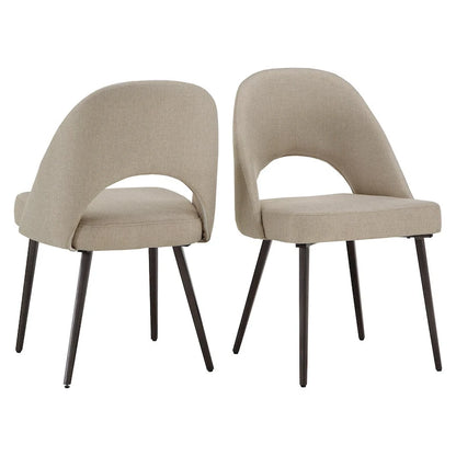 Chaises de salle à manger rembourrées Presley (lot de 2) par iNSPIRE Q Modern