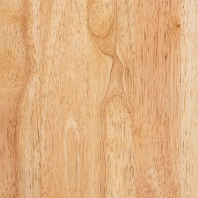 Ensemble de 2 chaises de salle à manger Nenet, style moderne du milieu du siècle, en bois fini chêne brun et rotin.