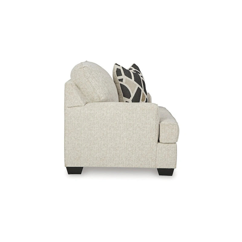 Fauteuil surdimensionné beige Heartcort, Signature Design by Ashley - 51 cm (L) x 40 cm (P) x 39 cm (H)