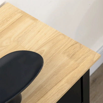 Buffet en bois avec tiroirs et étagères réglables