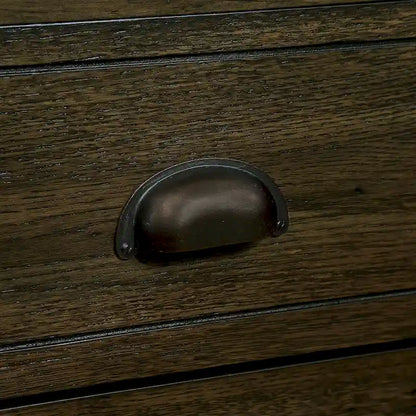 Table basse rectangulaire en bois massif avec 4 tiroirs