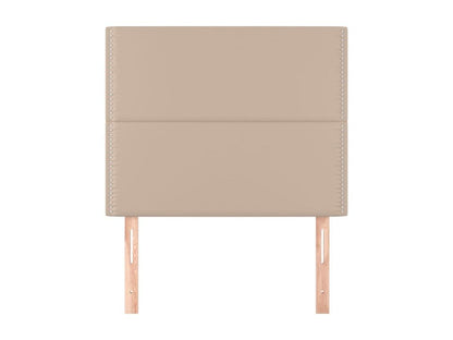 Têtes de lit 2 pcs Cappuccino 80x5x78/88 cm Similicuir