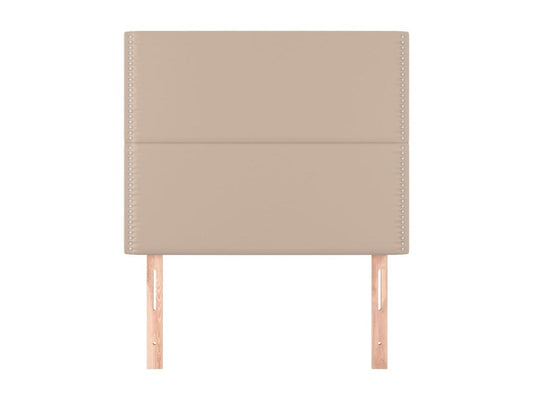 Têtes de lit 2 pcs Cappuccino 80x5x78/88 cm Similicuir