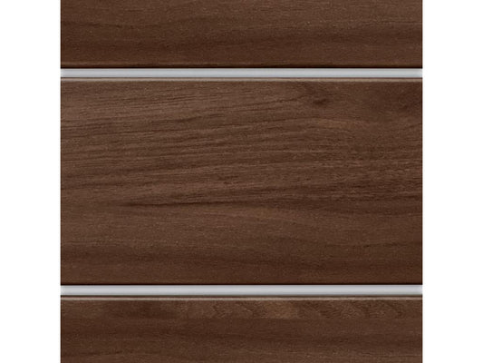 Meublita Tête de Lit Bois Recyclé Dm Style Palette Horizontale 80x46cm Lits 80/90 - Bois de Noyer