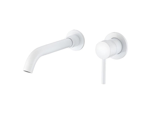 Mitigeur lavabo mural à encastrer Doucezen blanc