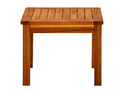 Vertchez Premium - Table basse de jardin 45x45x36 cm Bois solide d'Vertchez
