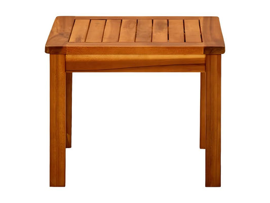 Vertchez Premium - Table basse de jardin 45x45x36 cm Bois solide d'Vertchez