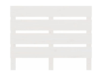 Tête de lit Blanc 75x3x80 cm Bois massif de pin
