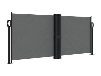 Auvent latéral rétractable anthracite 100x600 cm