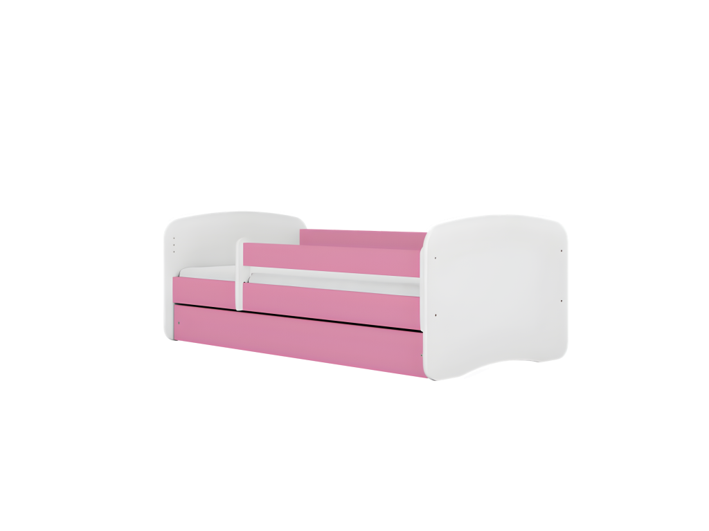 Lit Vertchez formule rose sans tiroir sans matelas 140/70