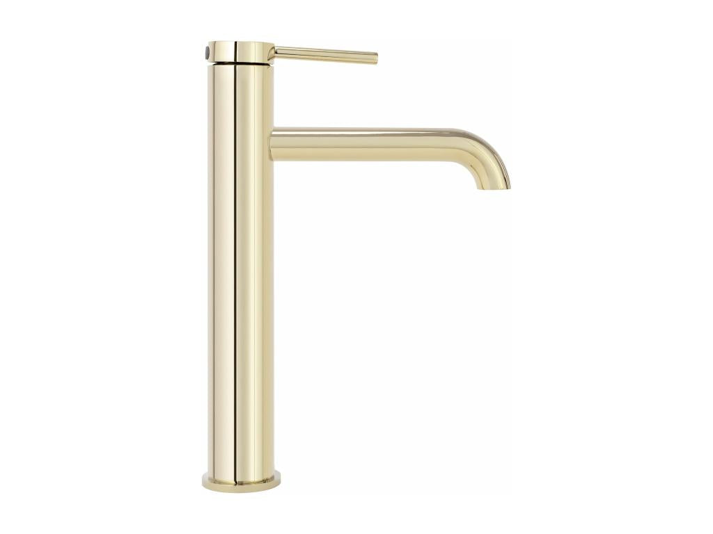 Robinet de lavabo Doucezen JS-B801-1G Spot High Gold en laiton doré triple surface